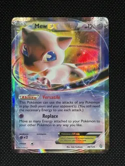 Pokemon Mew EX 46/124 Ultra Rare Holo Foil Pokemon Card Nm/Lp Dragons Exalted - Image 1