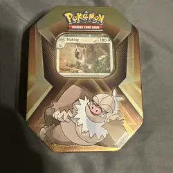 Pokemon Tyranitar Slaking Darkrai Triple Whammy Tin Set of 3 Factory Sealed - Image 3