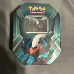Pokemon Tyranitar Slaking Darkrai Triple Whammy Tin Set of 3 Factory Sealed - Image 5