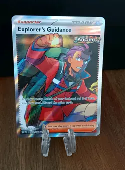 Explorers Guidance 200/162 SV05: Temporal Forces Holo Pokemon Mint PACK FRESH - Image 1