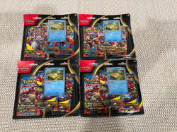 Pokemon TCG Mega Evolution 3 Pack Blisters Lot Of 4 Sealed - Image 2