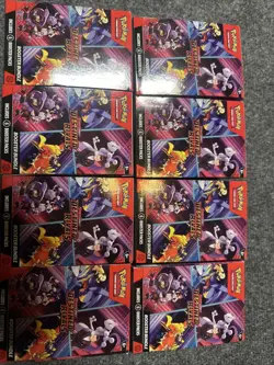 Pokemon TCG Destined Rivals booster Bundle Empty Box No Packs - Image 1