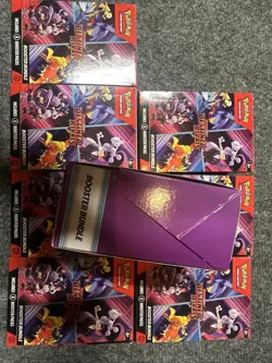 Pokemon TCG Destined Rivals booster Bundle Empty Box No Packs - Image 3