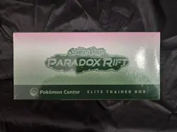 Pokemon TCG: S & V: Paradox Rift Pokemon Center Exclusive Elite Trainer Box - Image 3