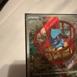 Riolu 010 Black Star Promo - Pokemon Center Stamped - Image 2