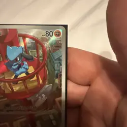 Riolu 010 Black Star Promo - Pokemon Center Stamped - Image 3