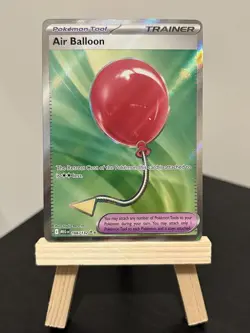 AIR BALLOON #166/132 Mega Evolution English NM Ultra Rare Holo Trainer Pokemon - Image 1