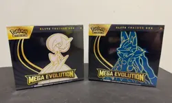 Pokemon TCG Mega Evolution Elite Trainer Box ETB Set of 2 In Hand Free Shipping - Image 1