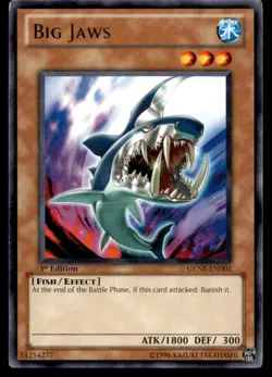 Big Jaws Generation Force GENF-EN005 MP YuGiOh TCG | Buy 10 Get 10 Free - Image 1