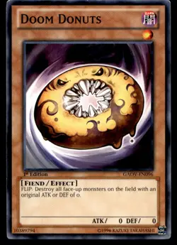 Doom Donuts Galactic Overlord GAOV-EN096 MP YuGiOh TCG | Buy 10 Get 10 Free - Image 1