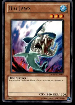 Big Jaws Generation Force GENF-EN005 MP YuGiOh TCG | Buy 10 Get 10 Free - Image 1