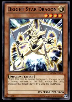 Bright Star Dragon Galactic Overlord GAOV-EN094 MP YuGiOh TCG | Buy 10 Get 10 Fr - Image 1