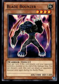 Blade Bounzer Galactic Overlord GAOV-EN010 MP YuGiOh TCG | Buy 10 Get 10 Free - Image 1