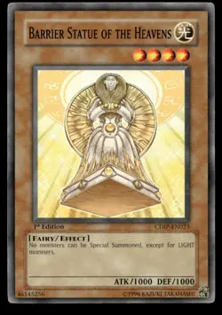 Barrier Statue of the Heavens Cyberdark Impact CDIP-EN023 MP YuGiOh TCG | Buy 10 - Image 1