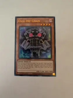 Yugioh! Edge Imp Chain - BLCR-EN078 - Ultra Rare - 1st Edition Near Mint, Englis - Image 1