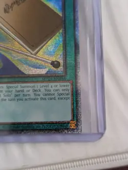 1st Movement Solo MP24-EN038 Quarter Century Secret Rare (QCR) 1st Ed YuGiOh NM - Image 2