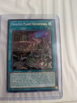 Yugioh Primitive Planet Reichphobia Secret Rare RA02 - Image 2