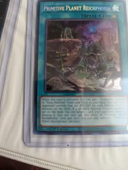 Yugioh Primitive Planet Reichphobia Secret Rare RA02 - Image 3