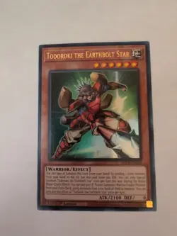 Yugioh! Todoroki the Earthbolt Star - BLCR-EN035 - Ultra Rare - 1st Edition NM - Image 1