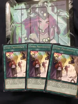 Yugioh 3x Zefra Providence MACR-EN061 Rare 1st Edition Near Mint - Image 1