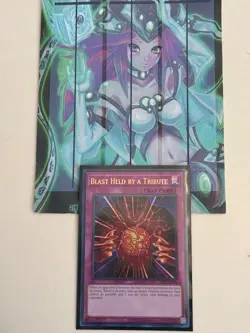 Yugioh 1x Blast Held by a Tribute Ultra DCR-EN104 Dark Crisis 25th Edition NM - Image 1