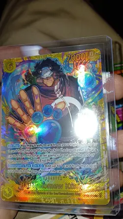 Bartholomew Kuma SEC OP12-119 Legacy of the Master One Piece Card Game English - Image 3