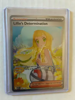 Pokemon TCG Lillie’s Determination SIR 184/132 ENGLISH Mega Evolution Card - Image 3