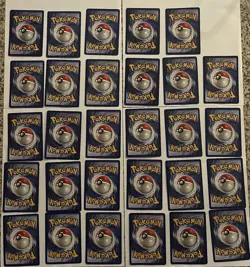 Pokemon TCG 29 Cards of Base Set All Rare Non Holos Vintage MP-LP - Image 2