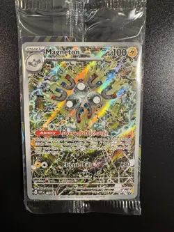 Pokemon TCG Magneton SVP 159 Promo Card Surging Sparks SEALED - Image 1