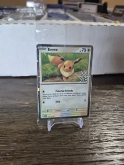 SEALED Eevee 133/165 Cosmos Holo 2025 Pokemon Holiday Advent Calendar Promo Card - Image 1