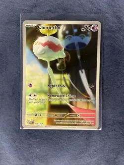 Chimecho 179/167 Twilight Masquerade Illustration Rare Pokemon TCG Card NM - Image 1