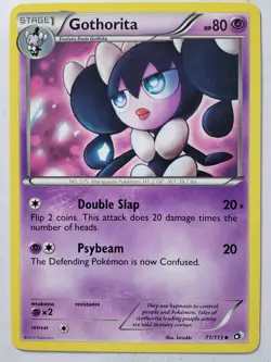 Gothorita 71/113 LP / VLP - Legendary Treasures Pokemon Card - $2 Combined Ship - Image 1