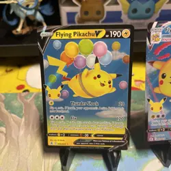 Surfing Pikachu & Flying Pikachu V & Vmax 4 Card Set Pokemon TCG Celebrations NM - Image 2