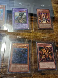 AMAZING LOT OF 6 vintage VALUABLE YU-GI-OH TRADING CARDS. TCG. FORT EDITIONS++ - Image 3