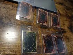 AMAZING LOT OF 6 vintage VALUABLE YU-GI-OH TRADING CARDS. TCG. FORT EDITIONS++ - Image 4