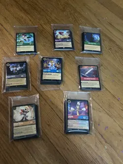 Lorcana Bulk 1000+ Cards From Sets 1-9 Mix Of Rarities-see Description NM Cond - Image 3