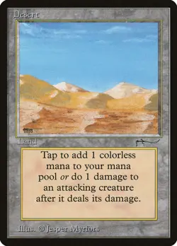 Desert [Arabian Nights] Magic MTG - Image 1