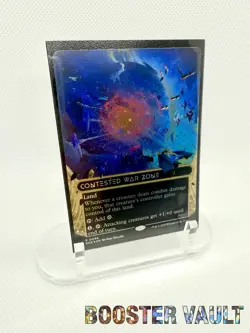 Contested War Zone 0098 Borderless Edge of Eternities FOIL RARE - Image 1