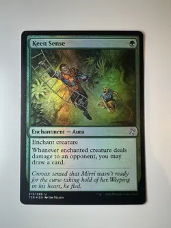 Keen sense - English - Foil - MTG Time Spiral Remastered - NM - Image 1
