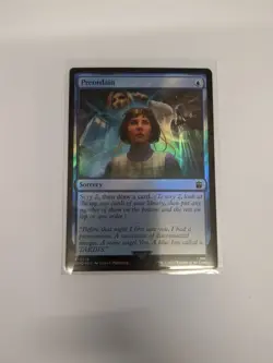 MtG Doctor Who Preordain Foil Magic Gathering C 0218 - Image 1