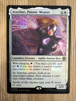 Arachne, Psionic Weaver SPM NM MTG FOIL - Image 1