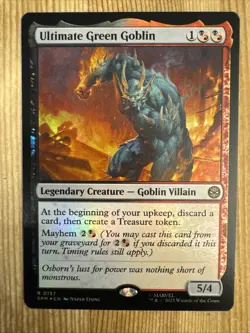 Ultimate Green Goblin - Marvel's Spider-Man - SPM R 0157 FOIL - Image 1