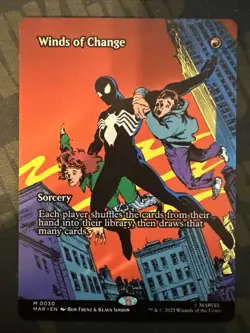 WINDS OF CHANGE mtg NM-M Spider-Man Marvel Universe Mythic - Image 1