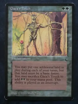mtg magic gaea's touch the dark ENGLISH 4 available - Image 1