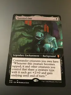 MTG Commander Legends Baldur's Gate #624 Haunted One Extended Art NM - Image 1