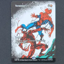 MTG Spider-Man MARVEL UNIVERSE M Terminate #0040 NM EN Pack Fresh - Image 1