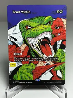2025 MTG Spiderman Beast Within Instant Borderless Regular - Image 1