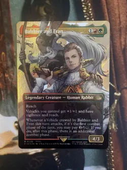 Magic: The Gathering - Balthier and Fran (Surge Foil) Final Fantasy - Image 1