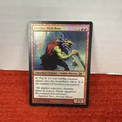 Krenko, Mob Boss #138 (Foil) (NM) Magic 2013 M13 Magic MTG - Image 1