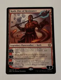 Koth, Fire of Resistance - Phyrexia: All Will Be One LP - Image 1
